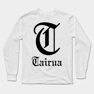 T is for Tairua (White) Long Sleeve T-Shirt